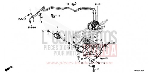 MODULATEUR ABS CRF1100A2L de 2020